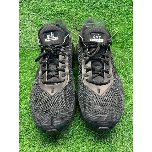 Nike Air Max Flyknit Racer Black “Triple Black” Men’s Size 7.5 FD2764-001 - Picture 4 of 12